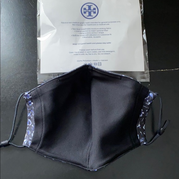 Tory Burch One Floral Face Mask Customize Fit - Picture 3 of 4